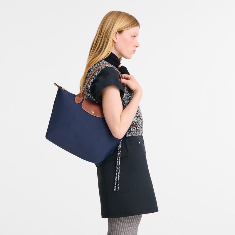Le Pliage Original M Tote bag / Brick - Recycled canvas - 图片 21