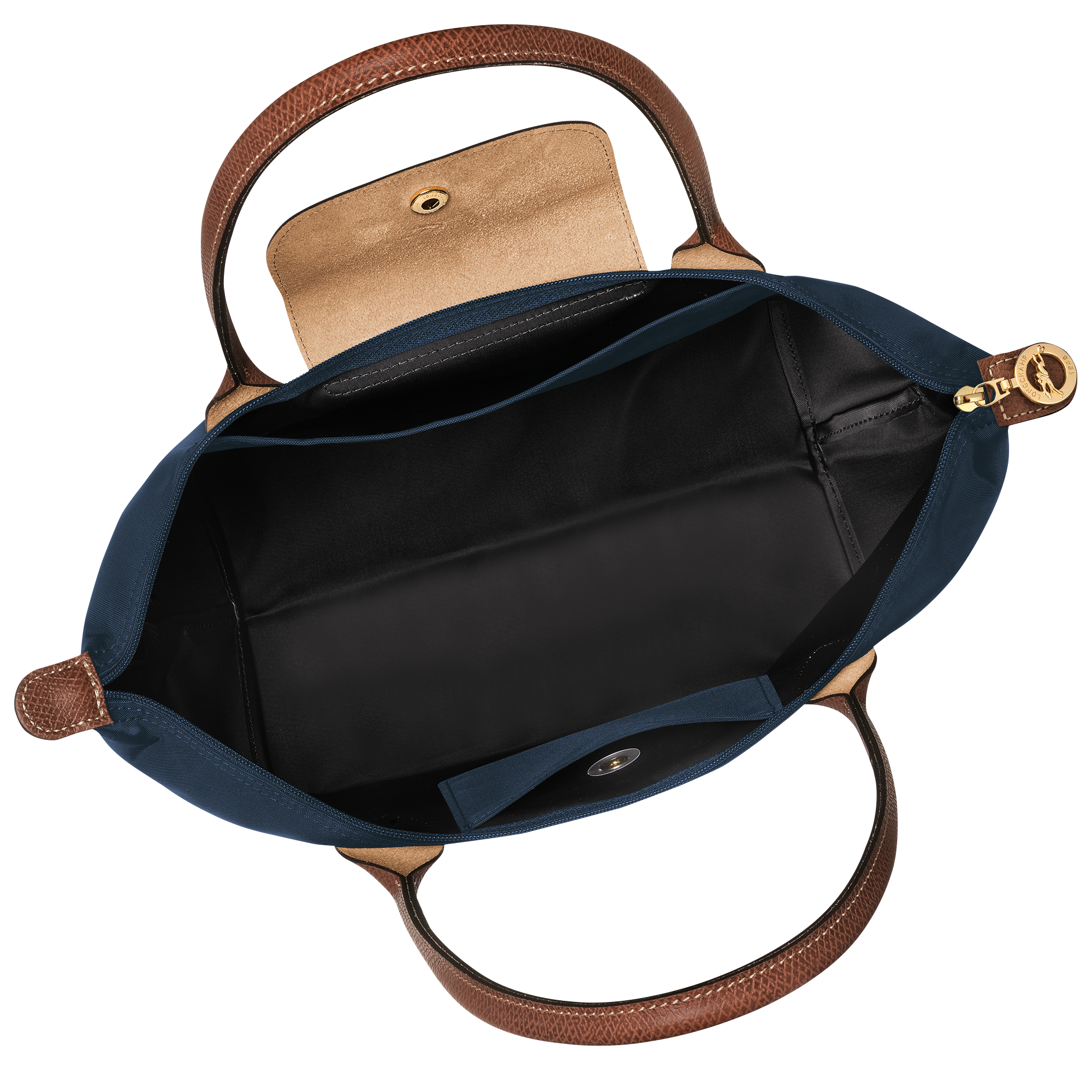 Le Pliage Original M Tote bag / Navy - Recycled canvas - 图片 5