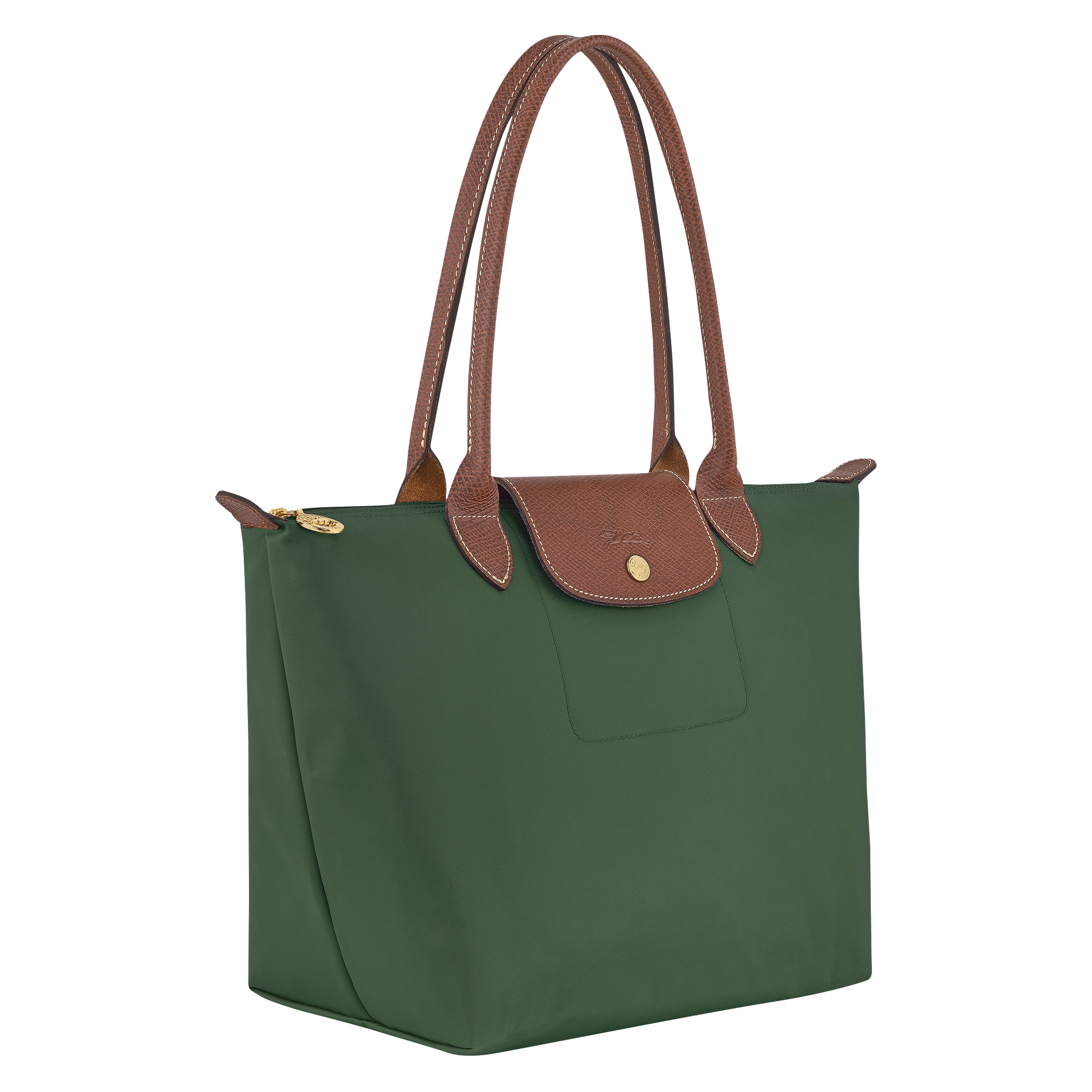 Le Pliage Original M Tote bag / British Green - Recycled canvas - 图片 3