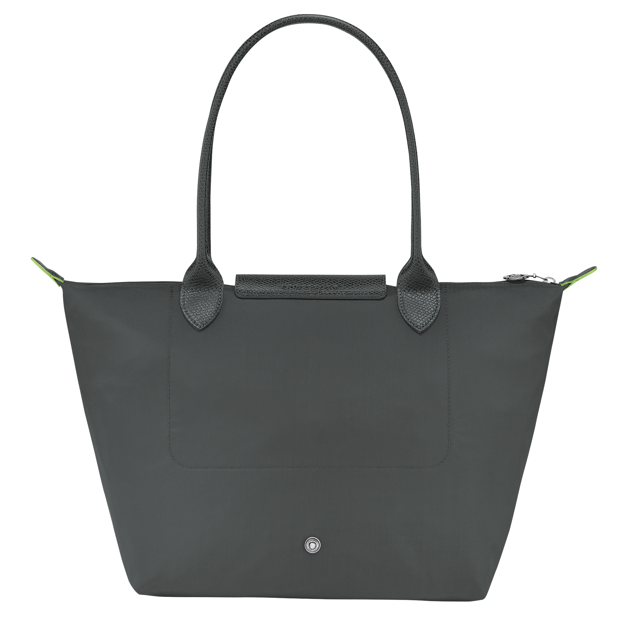 Le Pliage Green M Tote bag / Graphite - Recycled canvas - 图片 4