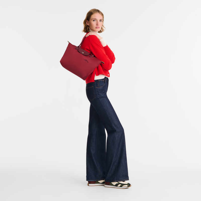 Le Pliage Green M Tote bag / Mocha - Recycled canvas - 图片 21