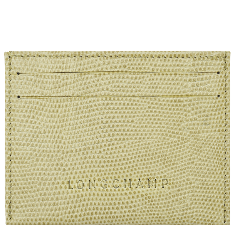 Longchamp Pocket Card holder / Pistachio - Leather