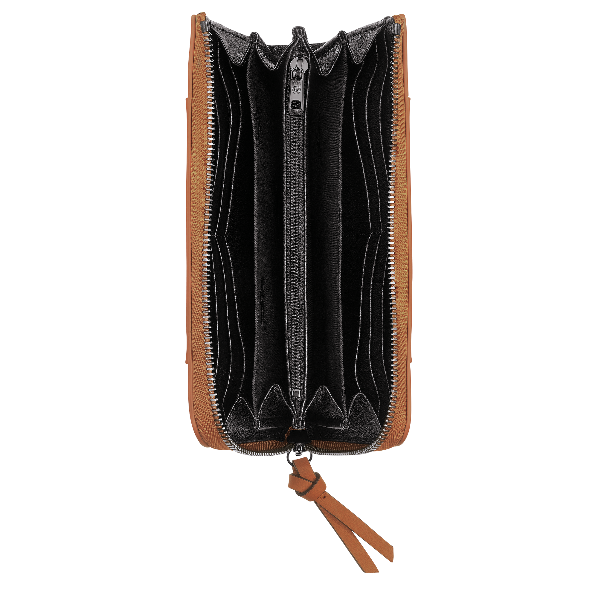 Longchamp 3D Zip around wallet / Natural - Leather - 图片 2