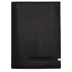 Longchamp sur Seine Wallet / Black - Leather