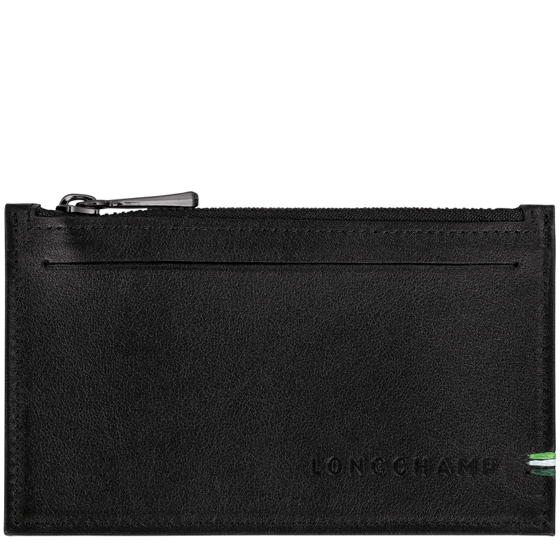 Longchamp sur Seine Coin purse / Black - Leather
