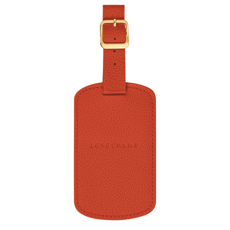 Le Foulonné Luggage tag / Caramel - Leather - 图片 3